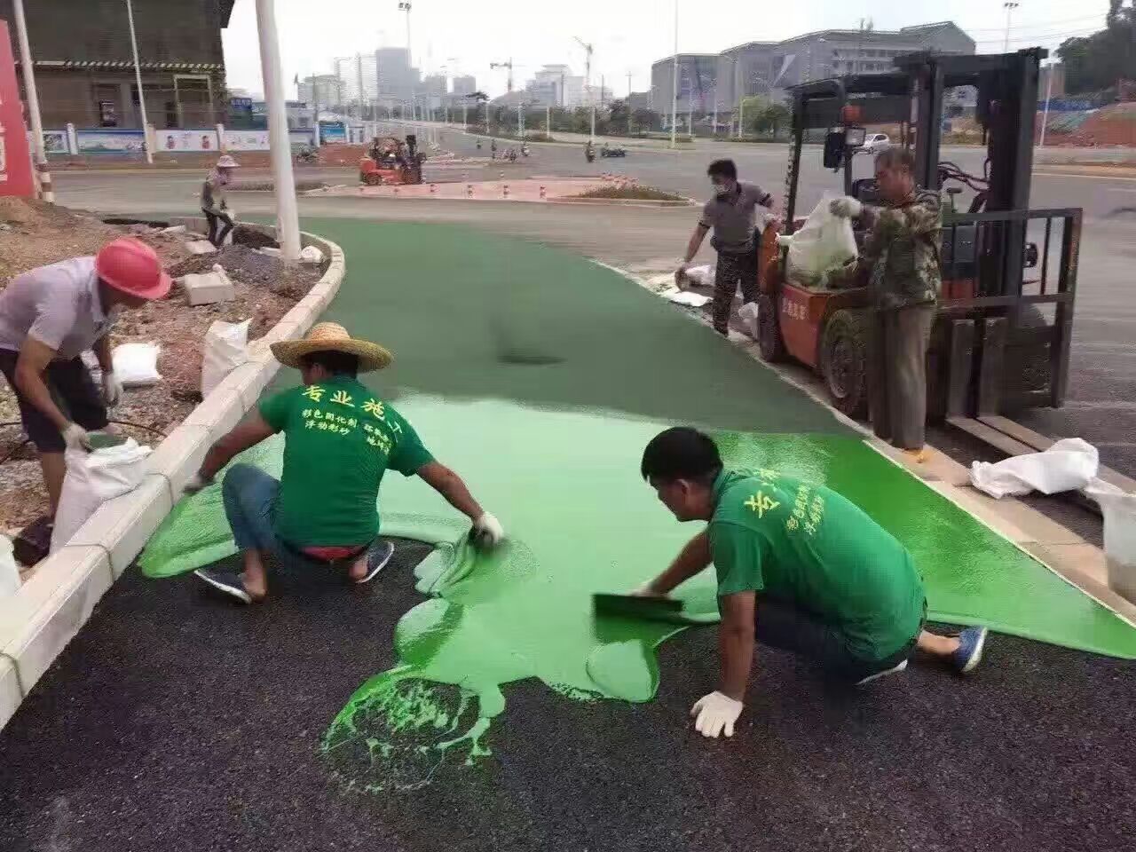鹰手营子矿 地坪漆翻新施工全流程方案